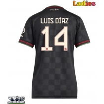Bayern Munich Luis Diaz #14 Replica Third Shirt Ladies 2025-26 Short Sleeve